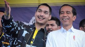Dito Ariotejo ketua Umum Angkatan Muda Pembaharuan Indonesia (AMPI) yang juga Ketua DPP Golkar Bid Inovasi Sosial saat bersama Presiden Joko Widodo. foto/instagram/ditoariotedjo