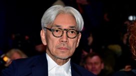 Ryuichi Sakamoto, meninggal dunia di usia 71 tahun, setelah berjuang melawan kanker. (AFP/John Macdougall)